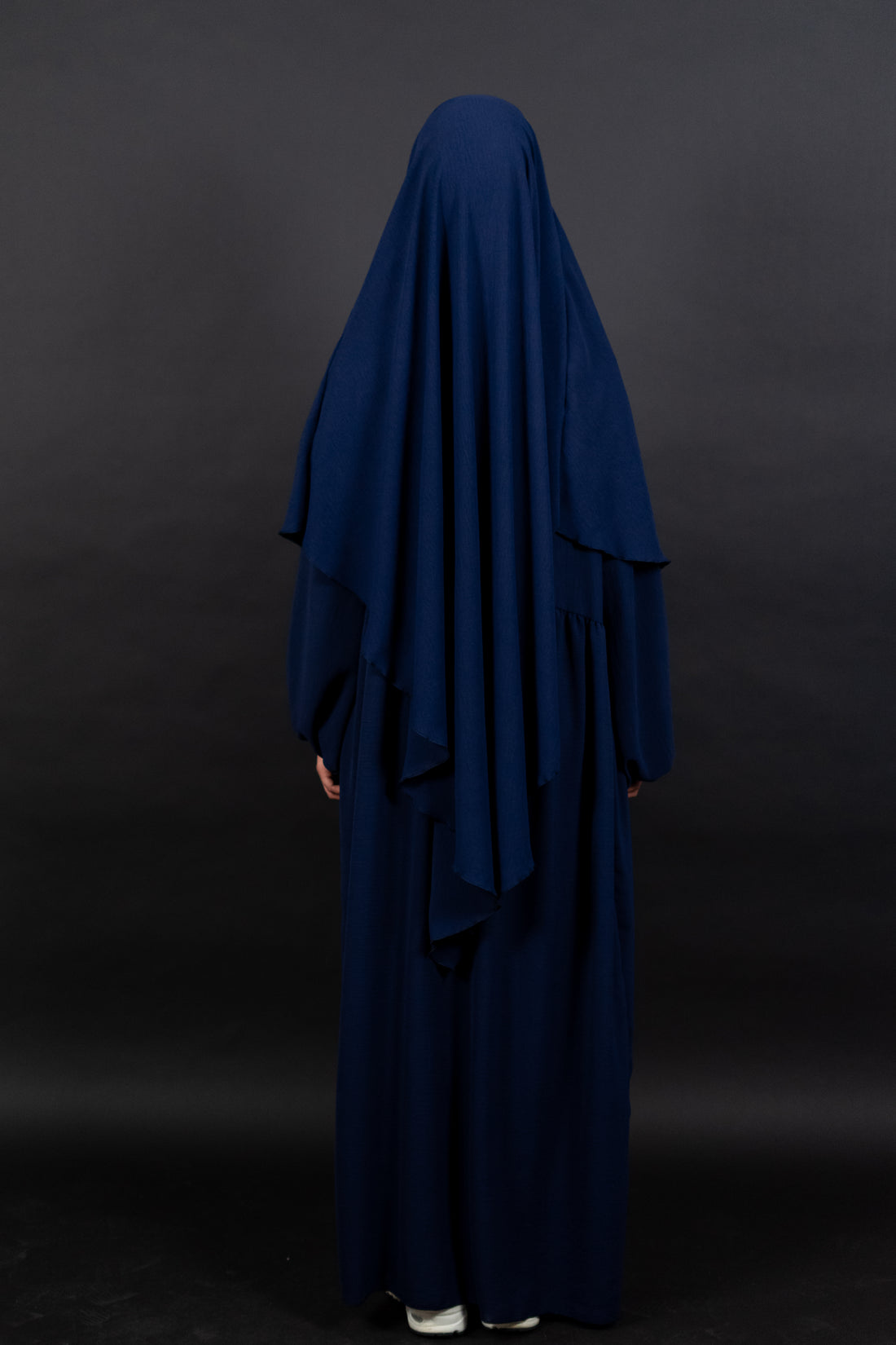 Nadira Abaya Set in Marineblau