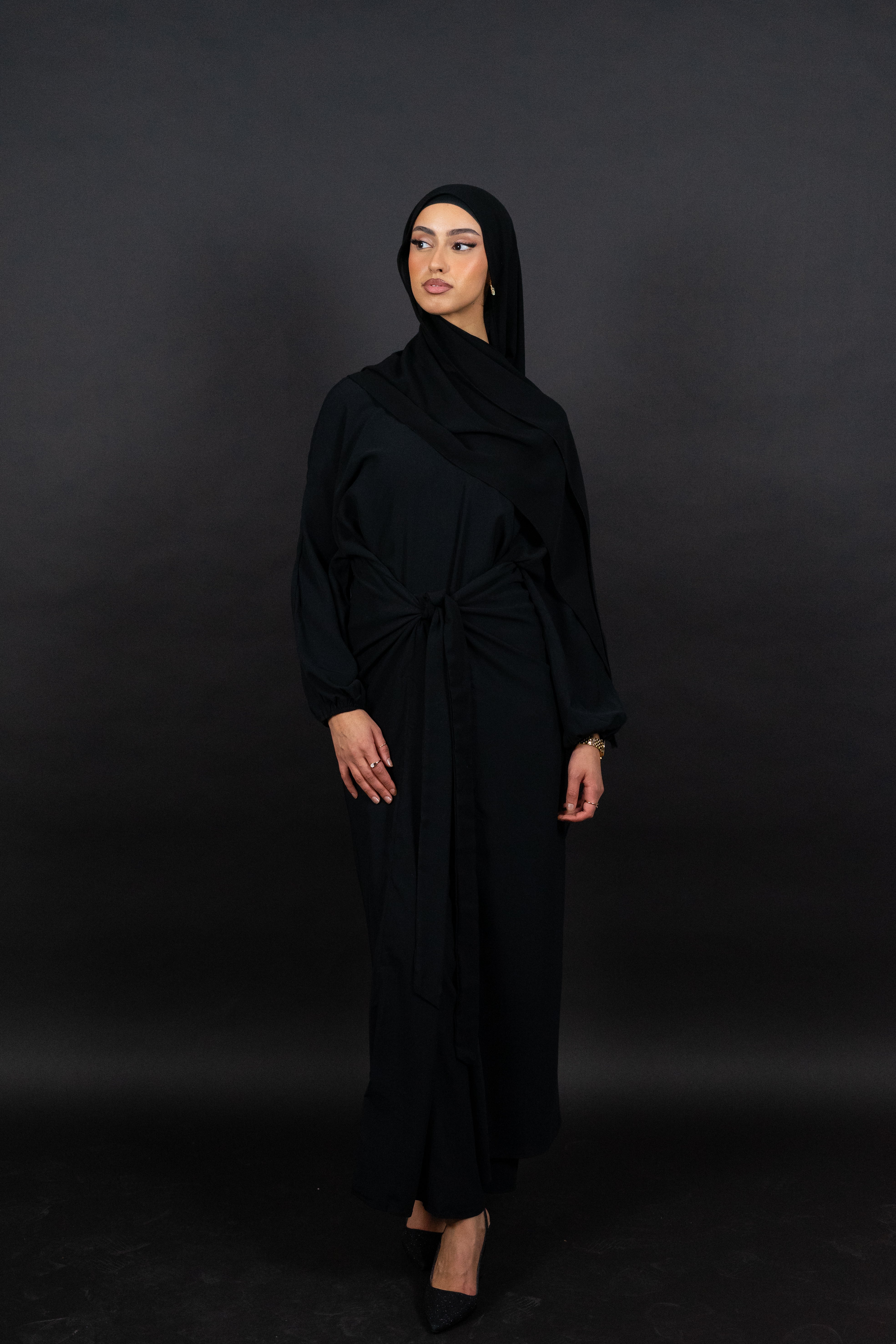 Wickelkleid mit vielseitiger Tragemöglichkeit