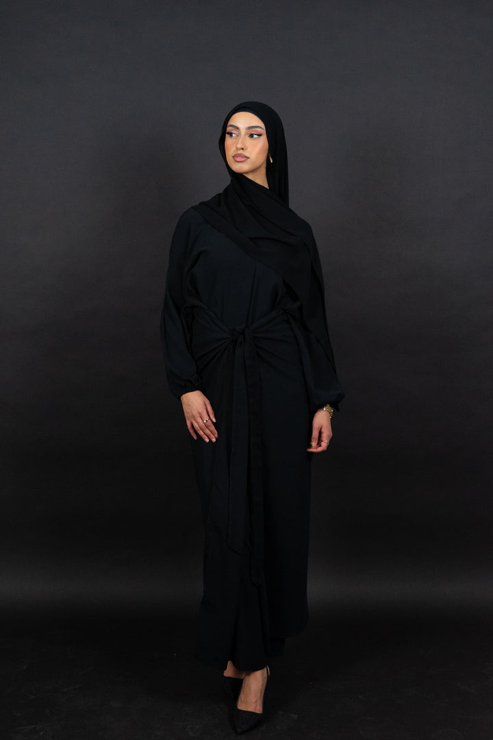 Wickelkleid mit vielseitiger Tragemöglichkeit