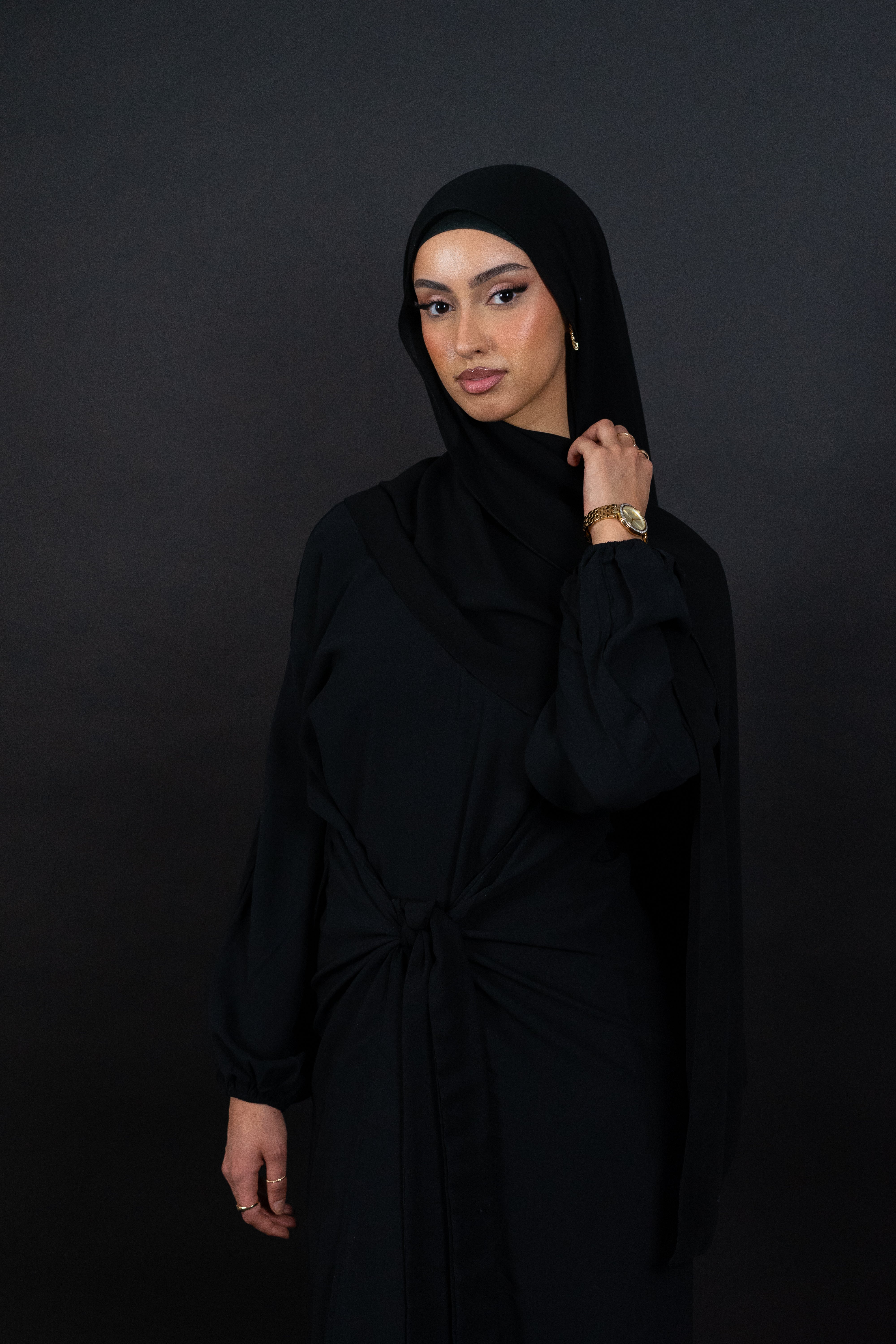 Wickelkleid mit vielseitiger Tragemöglichkeit