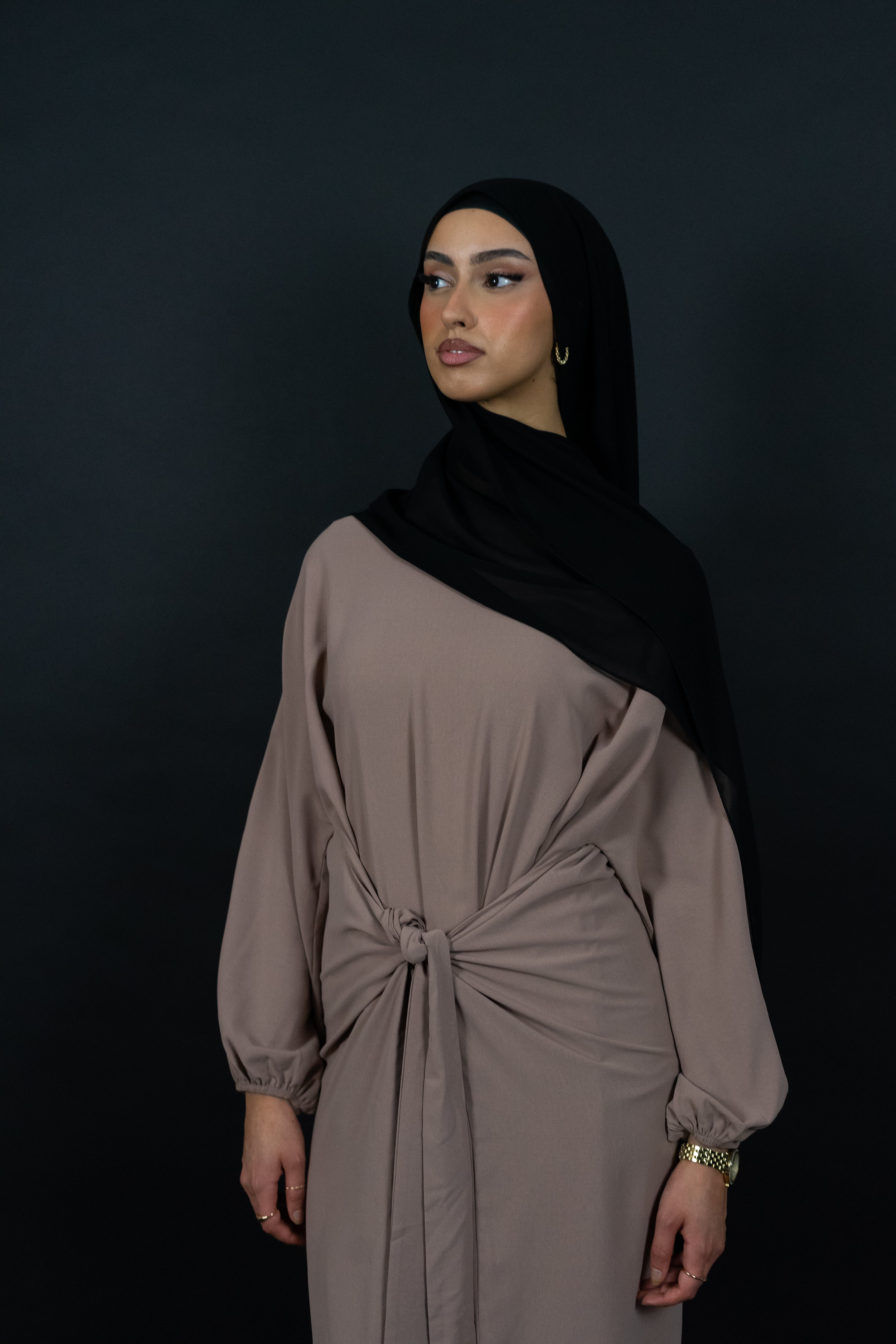 Wickelkleid mit vielseitiger Tragemöglichkeit