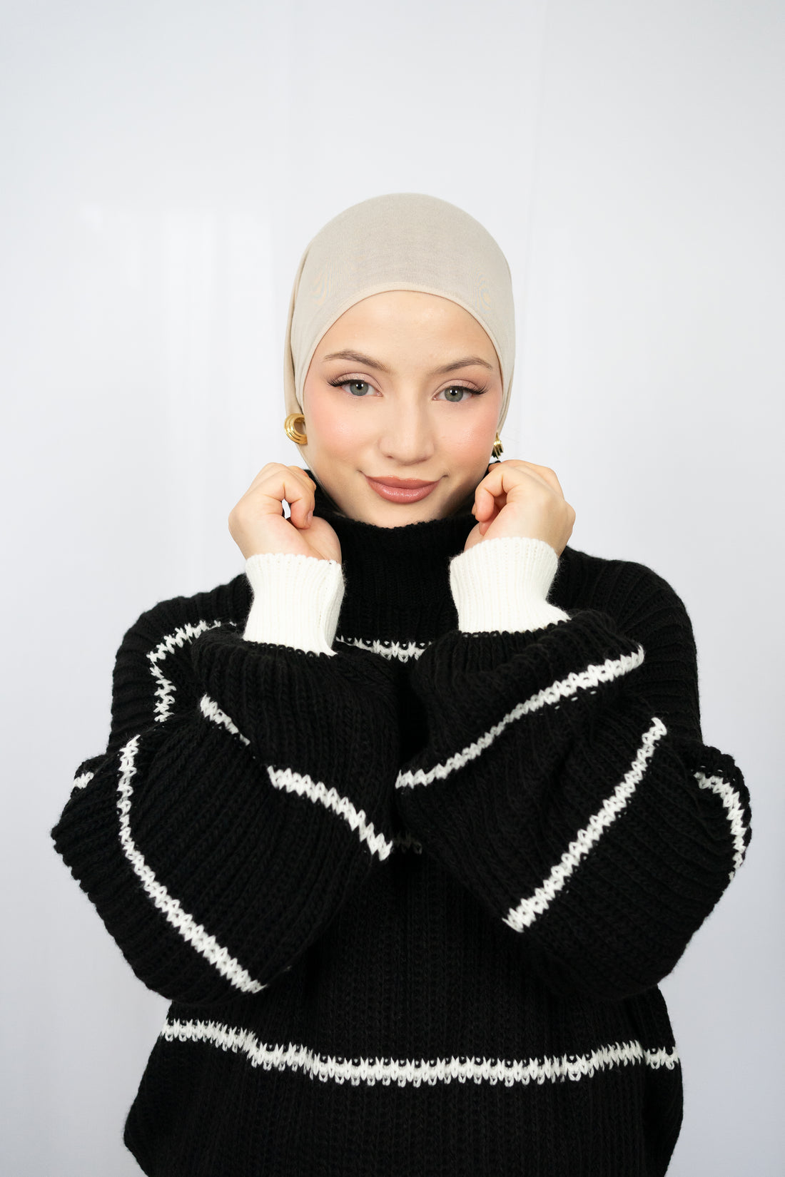 LINA STREIFENPULLOVER